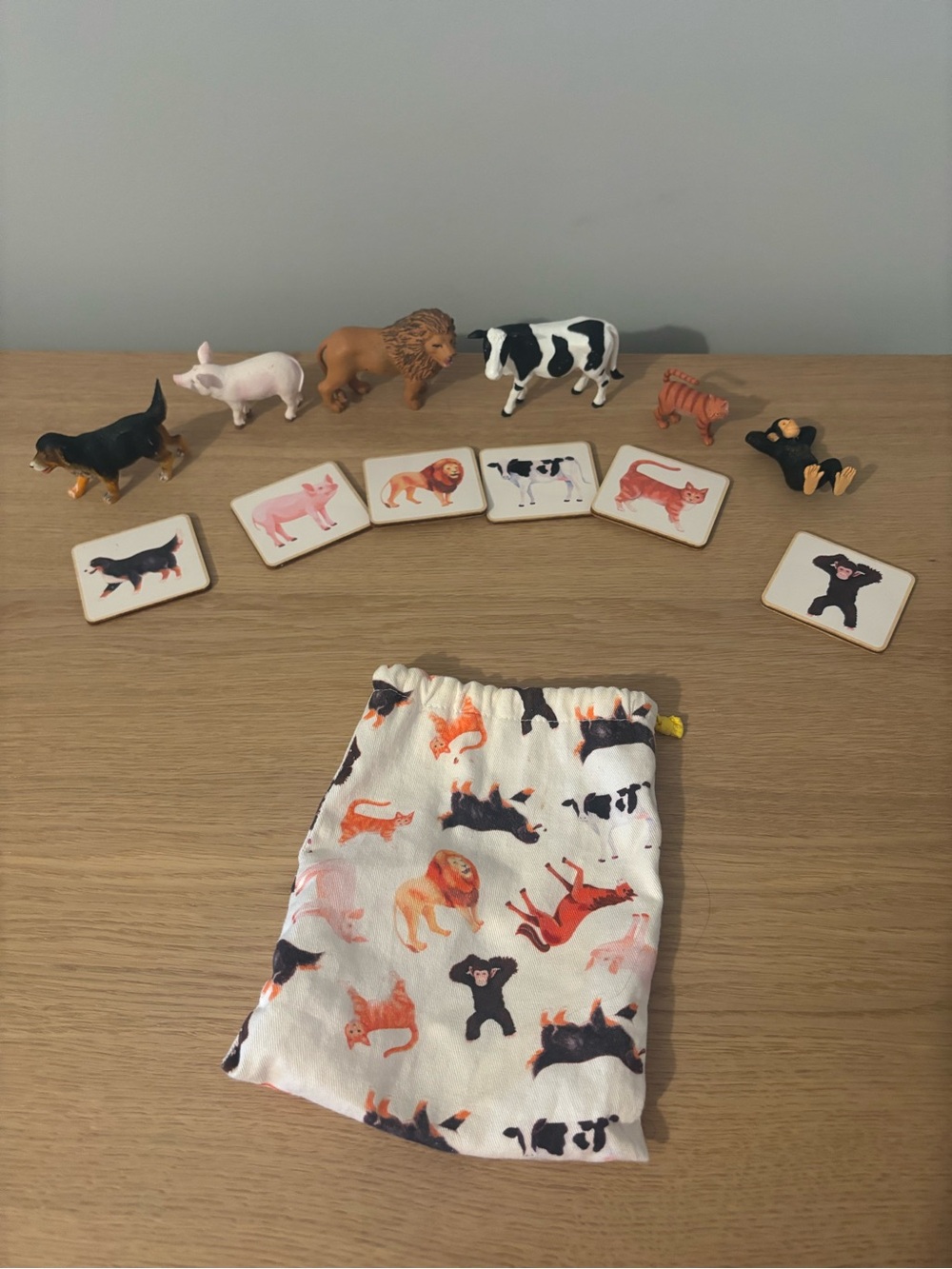 Lovevery anima matching game/toy